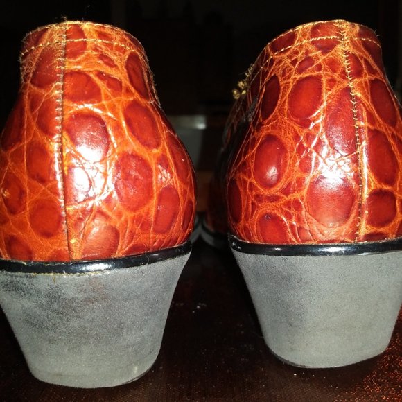 Vintage Salvatore Ferragamo Flats. Size: 10 1/2 C - Picture 4 of 6